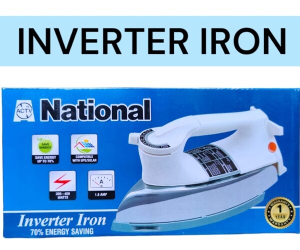 National Electric Inverter Dry Iron 400 Watts
