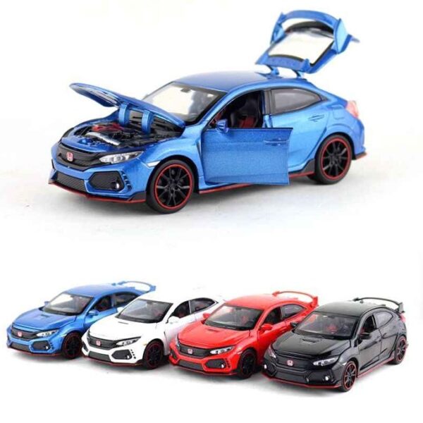 Honda Civic Type-R Racer Die-Cast Model Car