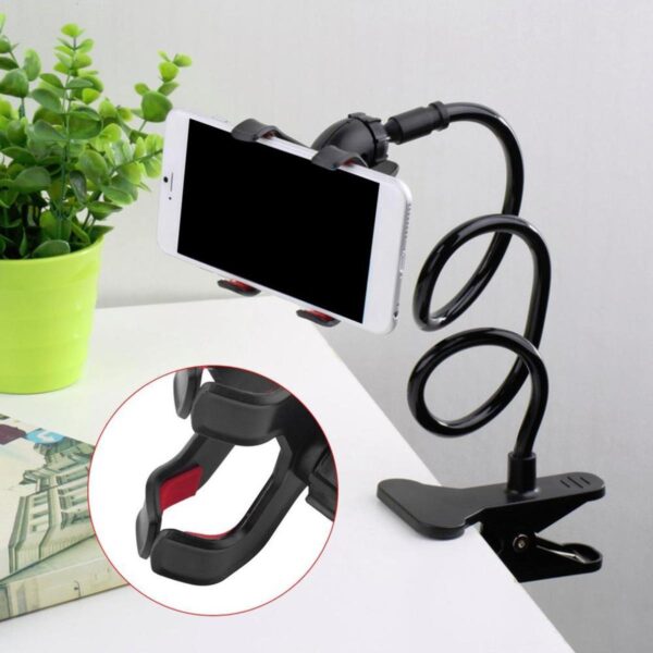 High Quality Mobile Phone Stand | 360° Rotating Flexible Holder  (Random Colour)