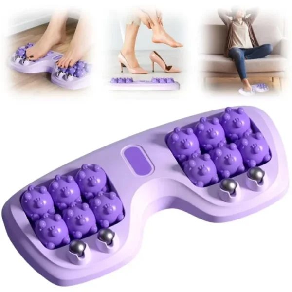 Roller Manual Foot Massager – Body Stress Buster (Random color)