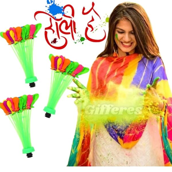 Self-Sealing Water Balloons – 111 Pcs | Automatic Fill