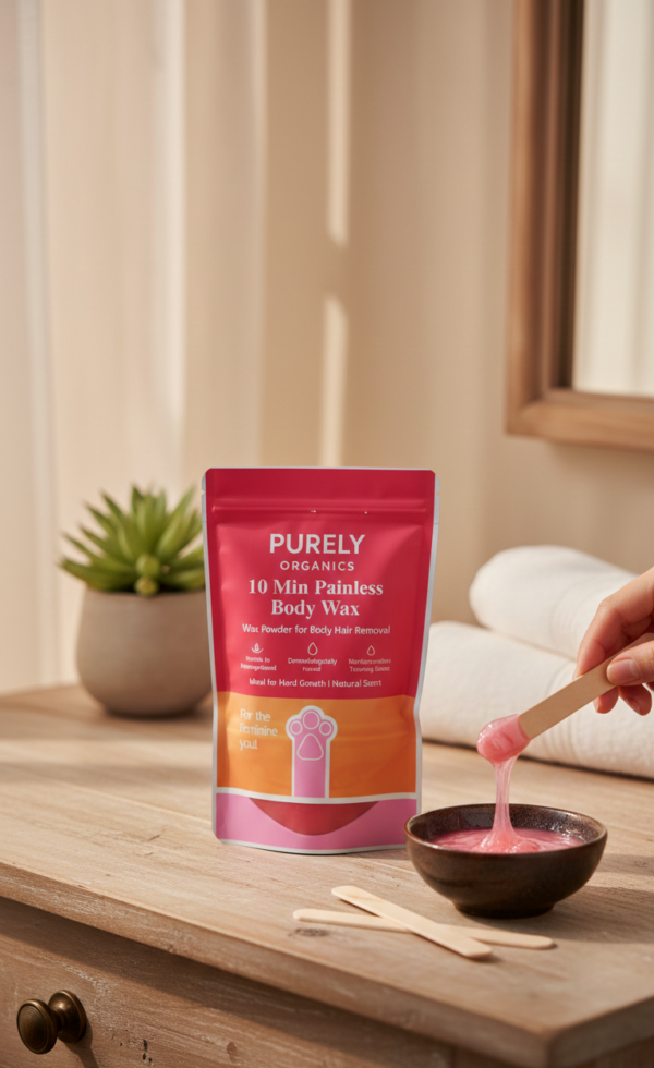Purely Organics 10 Min Painless Body Wax Powder