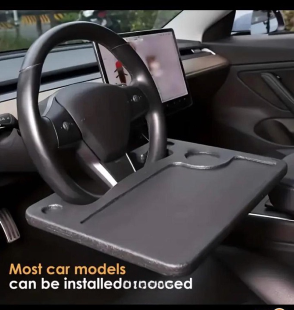 Plastic Steering Wheel Dining & Work Tray for Car